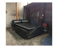 Cnc plazma sa hiper glavom+sistem odimljavanje+izvod za ruter