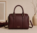 Travel Satchel – Burgundy